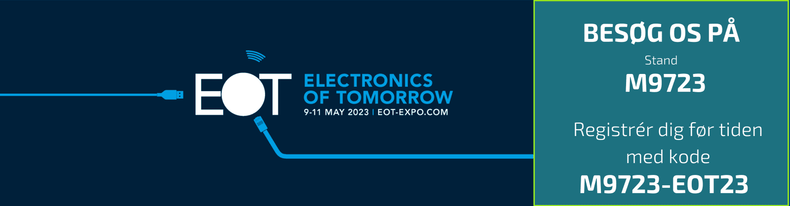 Visit EKTOS Stand M9723 at Electronics of Tomorrow – EOT 2023