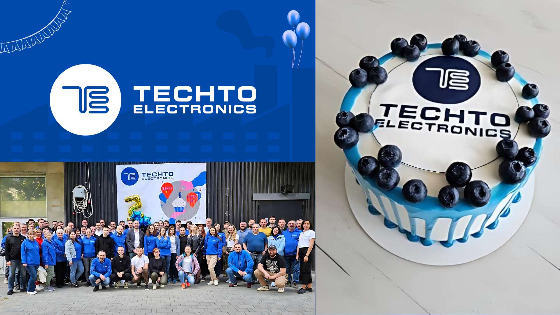 Celebrating TECHTO Electronics at Five