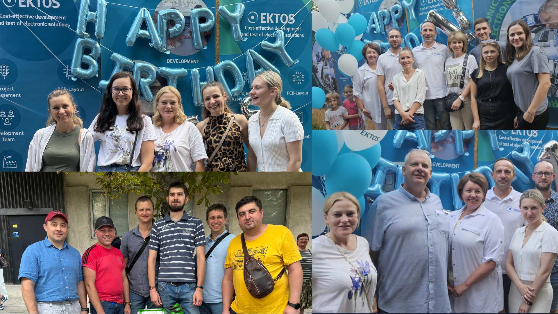 EKTOS Development office in Ukraine celebrates its 15-year anniversary