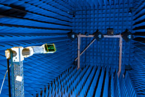 Radio Frequency Testing - blue chamber